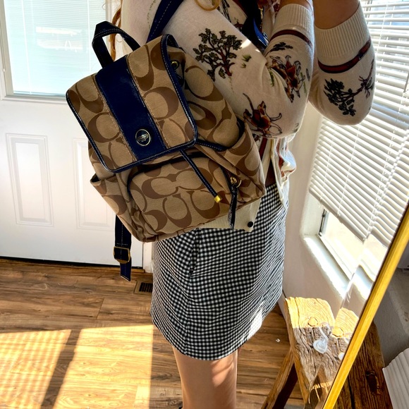 🔥RARE Vintage Y2K Coach Backpack - Picture 5 of 6